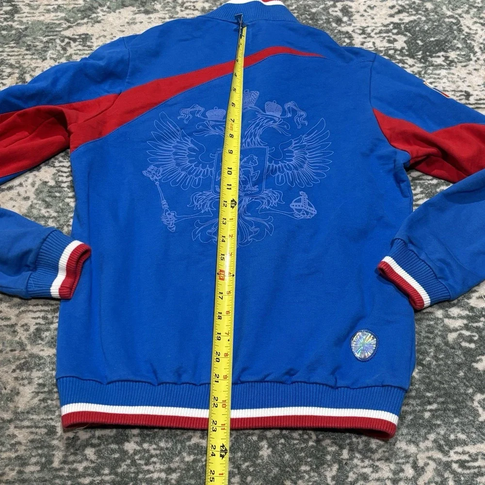 Russia National Team Track Jacket Blue Extra Small Forward